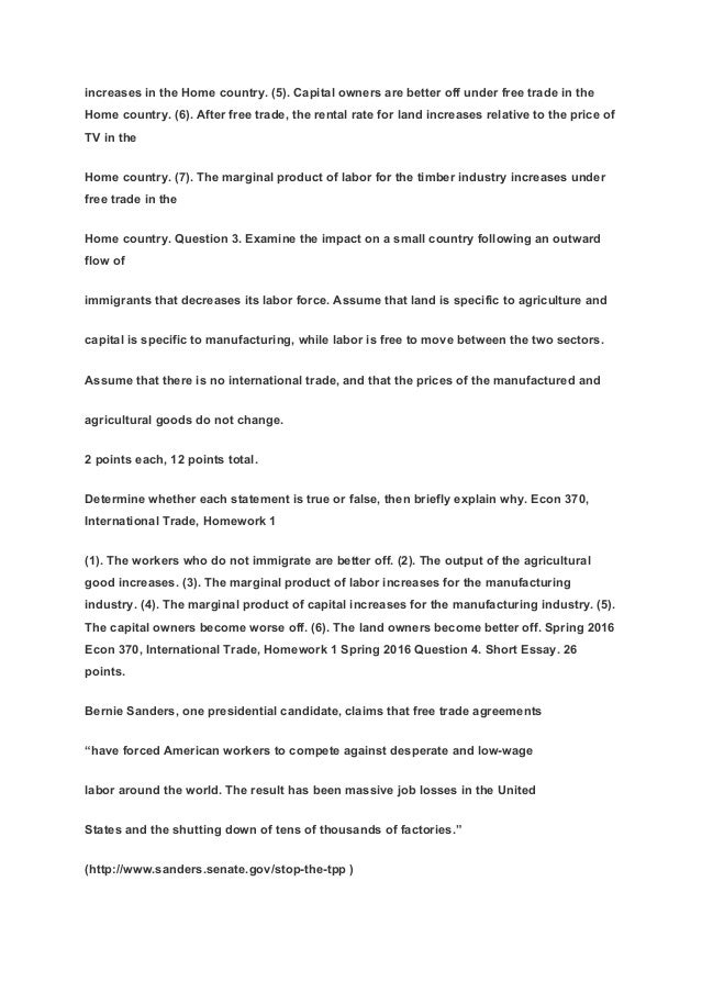 international trade research paper pdf international trade notes